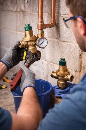 gas valve replacement