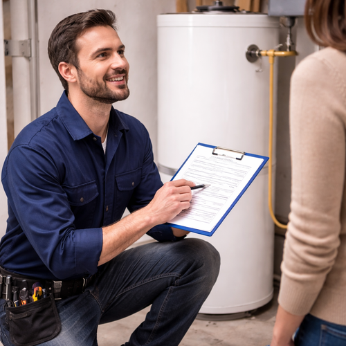 water heater estimate