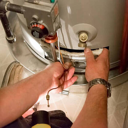 repairs on a gas water heater