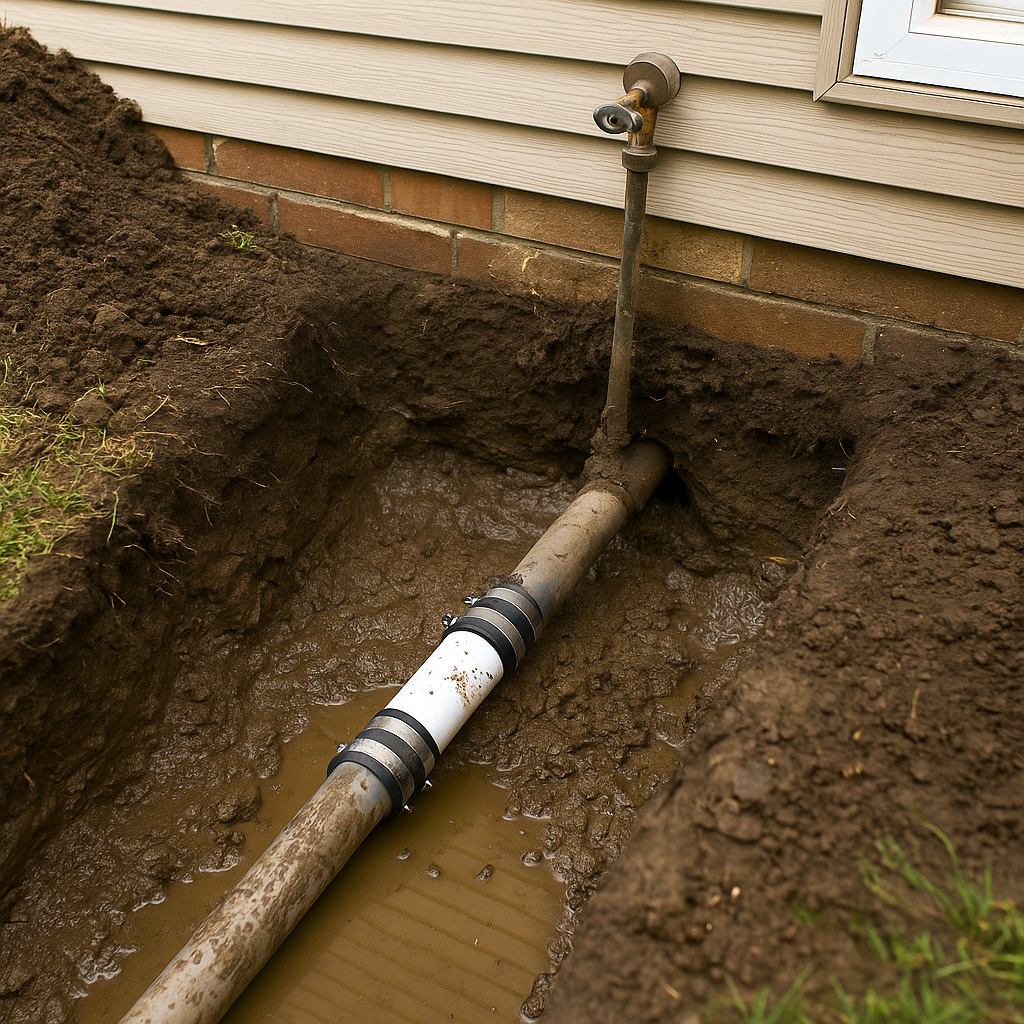 home water line